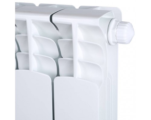 Радиатор биметаллический STOUT Space 500 7 секций нижнее правое подключение RAL9016 SRB-0320-050007 (SRB-0320-050007)