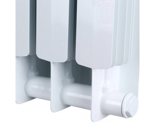 Радиатор биметаллический STOUT Space 500 7 секций нижнее правое подключение RAL9016 SRB-0320-050007 (SRB-0320-050007)