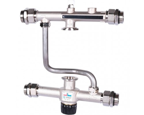 Насосно-смесительный узел STOUT SDG-0120-007000 с термостатическим клапаном 30-60°C, без насоса (SDG-0120-007000) Насосно-смесительный узел STOUT SDG-0120-007000 с термостатическим клапаном 30-60°C, без насоса (SDG-0120-007000)