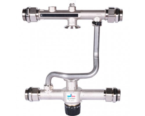 Насосно-смесительный узел STOUT SDG-0120-007000 с термостатическим клапаном 30-60°C, без насоса (SDG-0120-007000) Насосно-смесительный узел STOUT SDG-0120-007000 с термостатическим клапаном 30-60°C, без насоса (SDG-0120-007000)