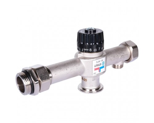Насосно-смесительный узел STOUT SDG-0120-007000 с термостатическим клапаном 30-60°C, без насоса (SDG-0120-007000) Насосно-смесительный узел STOUT SDG-0120-007000 с термостатическим клапаном 30-60°C, без насоса (SDG-0120-007000)