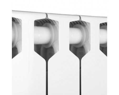 Радиатор биметаллический RIFAR SUPReMO 800 8 секции боковое подключение (белый RAL 9016) 4RS80-8 (4RS80-8)