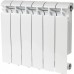 Радиатор алюминиевый STOUT ALPHA 350 6 секций боковое подключение (белый RAL 9016) SRA-2310-035006 (SRA-2310-035006)