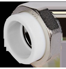 Муфта комбинированная Pro Aqua d=50-1.1/2 PP-R разъемная (американка) ВР Белая (PA20022)