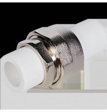 Соединение разъемное комбинированное Pro Aqua d=32-1.1/4 PP-R Белое (PA72012)