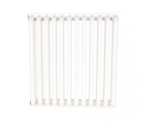 2-х трубчатый стальной радиатор ROMMER RST 2050/12 секций боковое подключение RAL9016 RST-205012-010 (RST-205012-010)