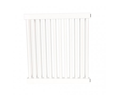 2-х трубчатый стальной радиатор ROMMER RST 2050/12 секций боковое подключение RAL9016 RST-205012-010 (RST-205012-010)