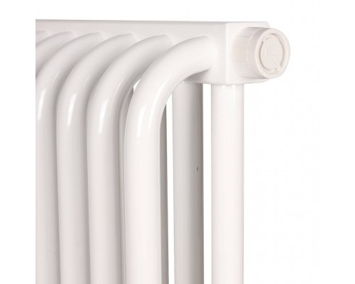 2-х трубчатый стальной радиатор ROMMER RST 2050/12 секций боковое подключение RAL9016 RST-205012-010 (RST-205012-010)