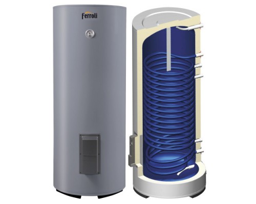 Ferroli ECOUNIT GRL4110A (GRZ411KA)  FERROLI Ecounit F 200 1C Бойлер косвенного нагрева (GRL4110A)