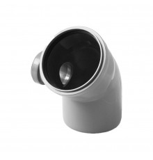 10010545L Pro Aqua Comfort D 110x50/45 PP Отвод с выходом левый (10010545L)