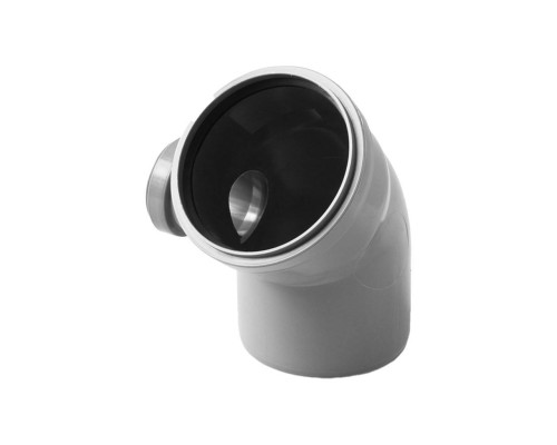 10010545L Pro Aqua Comfort D 110x50/45 PP Отвод с выходом левый (10010545L)