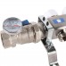 Коллектор из нержавеющей стали в сборе с расходомерами ROMMER 6 выходов (RMS-1210-000006)