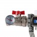 Коллектор из нержавеющей стали в сборе без расходомеров ROMMER 10 выходов (RMS-3210-000010)