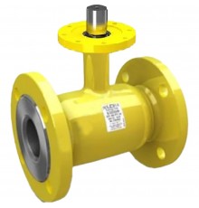 Кран шаровой LD Ду 40 Ру40 фланцевый под эл/привод для газа (КШ.Ц.Ф.Э.GAS.040.040.Н/П.02)