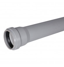 Труба канализационная бесшумная STOUT 58 х 1500 мм SKB-0001-058150 (SKB-0001-058150)