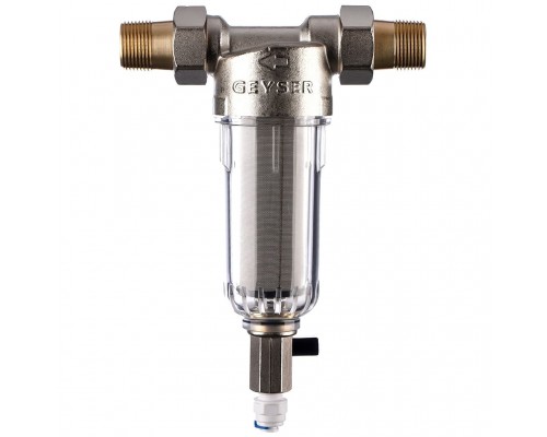 Фильтр самопромывной Гейзер-Бастион 111 1/2 для холодной воды d60 (32666)