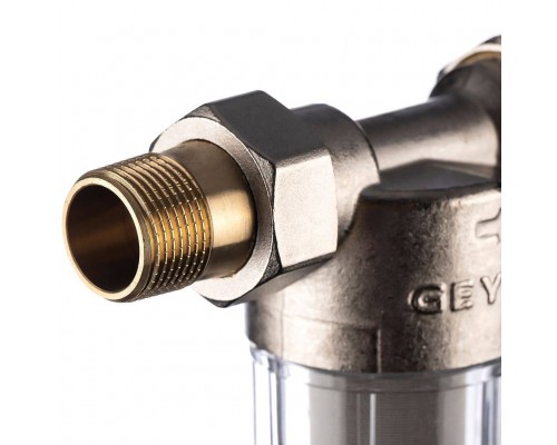 Фильтр самопромывной Гейзер-Бастион 111 1/2 для холодной воды d60 (32666)