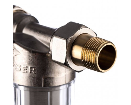 Фильтр самопромывной Гейзер-Бастион 111 1/2 для холодной воды d60 (32666)