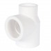 Тройник переходной Политэк 32х32х25 для полипропиленовых труб под сварку (цвет белый) (9300323225)
