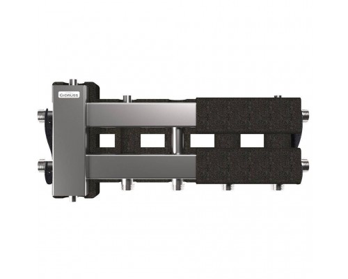 Балансировочный коллектор GIDRUSS BMSS-60-3D.EPP (до 60 кВт, вх. G 1, 2+1 контура G 1, 4D-кронштейны K.UMS, EPP-термоизоляция) (BM 60A2T 20)
