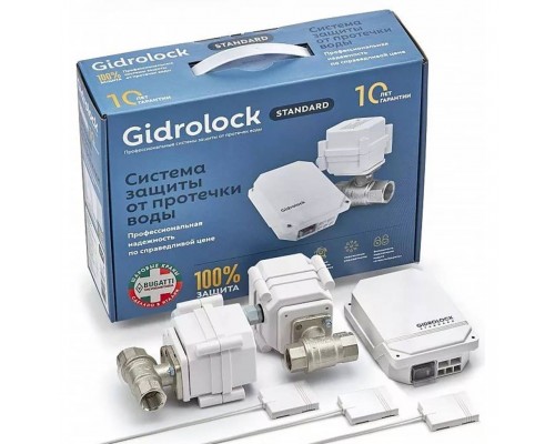 Система защиты от протечек GIDROLOCK Standard BUGATTI 3/4 дюйма (35201022)