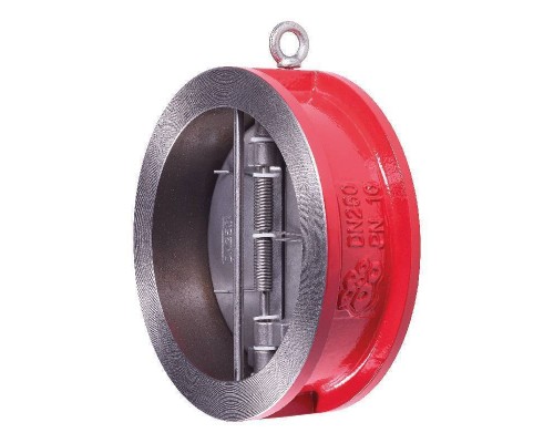 Клапан обратный двухстворчатый РАШВОРК 400-350-16, DN350 PN16, М/Ф (400-350-16)
