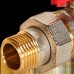 Кран шаровой с американкой ROMMER ВР/НР, ручка бабочка 1/2 (RBV-0005-2510215)