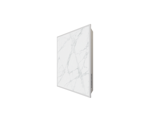Отопительная панель STOUT WHITE STONE SCT 60*60 белый гранит / белый корпус SCT-00WW-006060 (SCT-00WW-006060)