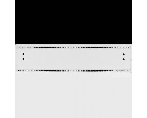 Отопительная панель STOUT WHITE STONE SCT 120*30 белый гранит / белый корпус SCT-00WW-012030 (SCT-00WW-012030)