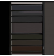 Полотенцесушитель STOUT электрический PIANO quadro 80*50 Черный матовый (SHQ-P2QR-008050)