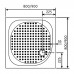 Душевой поддон квадратный RGW LUX/TN  800x800