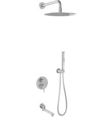 Душевой комплект RGW Shower Panels SP-55 С ВНУТРЕННЕЙ ЧАСТЬЮ, хром