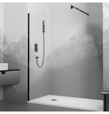 Душевая перегородка RGW Walk In WA-002B 70х195, профиль черный