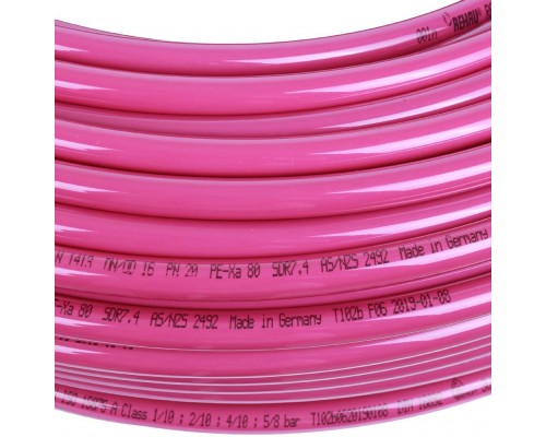 REHAU RAUTITAN PEX pink труба отопительная 16х2,2 мм, бухта 120 м из сшитого полиэтилена (11360421120)