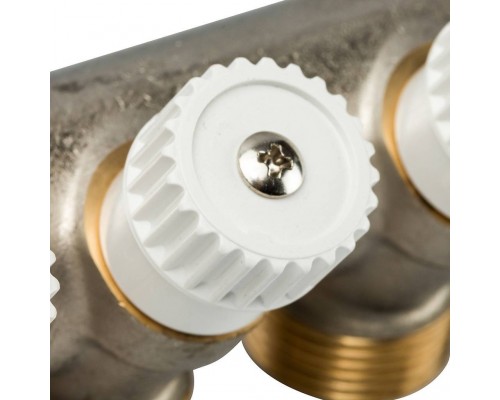 4-х ходовой коллектор LUXOR с перекрывающими кранами CP 454 (G1xG3/4 EK) (68513504 )