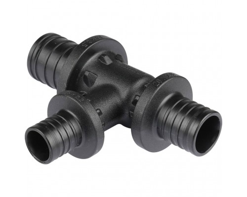 *11600831001 REHAU RAUTITAN Тройник с уменьшенным боковым и торцевым проходом 25-16-20 PX для труб из сшитого полиэтилена аксиальный (11600831001)