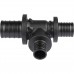 *11600831001 REHAU RAUTITAN Тройник с уменьшенным боковым и торцевым проходом 25-16-20 PX для труб из сшитого полиэтилена аксиальный (11600831001)
