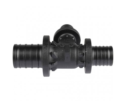 *11600831001 REHAU RAUTITAN Тройник с уменьшенным боковым и торцевым проходом 25-16-20 PX для труб из сшитого полиэтилена аксиальный (11600831001)