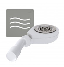 Сифон для душевых поддонов RGW S-016-1 Волна Бетон 90 мм