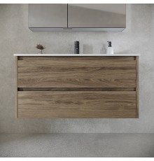 Тумба с раковиной Sancos Libra 100 см дуб чарльстон