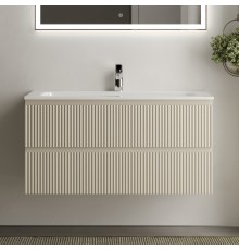 Тумба с раковиной Sancos Snob R 100 см, beige soft