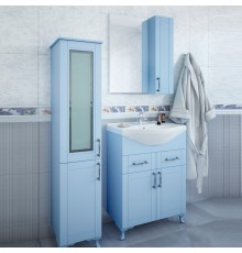 Мебель для ванной комнаты Sanflor Глория 65, напольная, серая