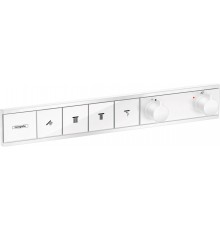 Термостатический смеситель Hansgrohe RainSelect 15382700 для душа, белый матовый