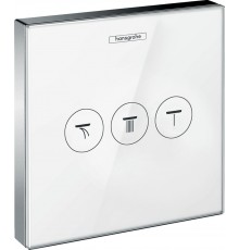 Переключатель потоков Hansgrohe ShowerSelect 15736400 на три потребителя, белый