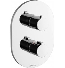 Термостатический смеситель Ravak Chrome CR 067.00 для ванны с душем