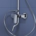 Душевая стойка со смесителем из стали RGW SP-25