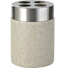 Стакан Ridder Stone 22010211 для зубных щеток, бежевый