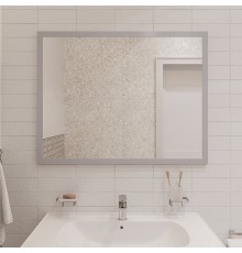Зеркало STWORKI Брамминг 70х90, серебро