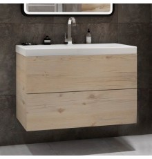 Тумба с раковиной Art Max Verona-Push 100 гаскон пайн светлый