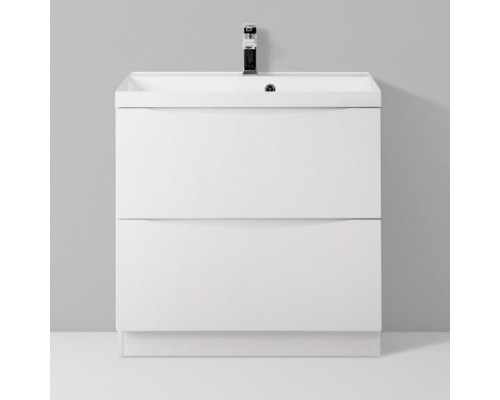 Тумба с раковиной BelBagno Marino 60 bianco lucido, напольная